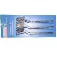 IB-WB-035 Industrial Plastic Handle Steel Wire Brush Set 3PK